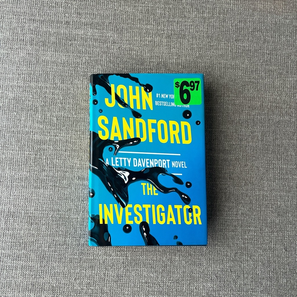 The Investigator by John Sandford Hardcover
